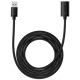 Кабель-удлинитель Baseus AirJoy Series USB3.0 Extension Cable 5m Cluster Black Кабель-удлинитель Baseus AirJoy Series USB3.0 Extension Cable 5m Cluster Black