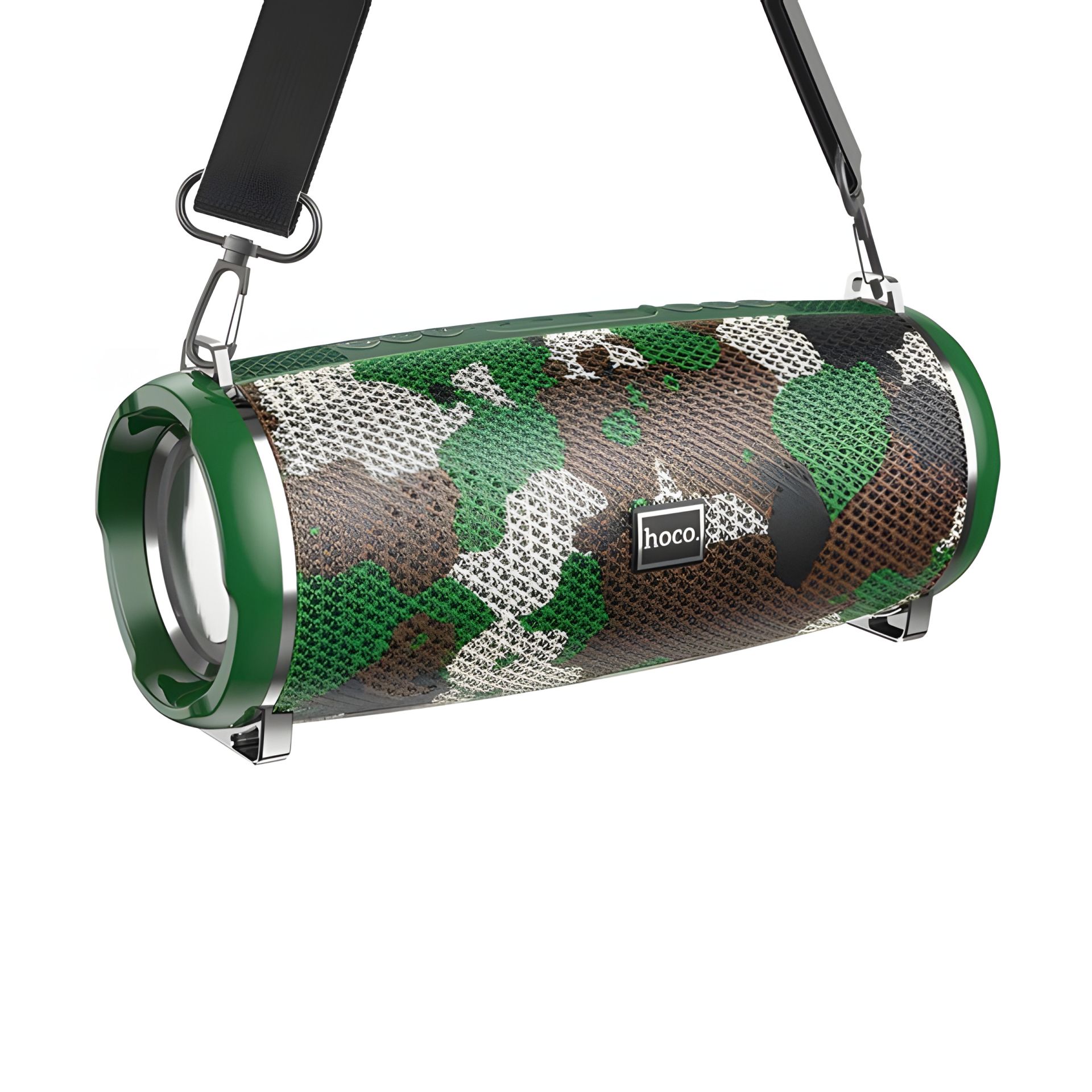 HOCO HC2 Камуфляжная акустика Xpress sports BT, TWS, AUX, FM, TF, USB, светодиод IPX5 HOCO HC2 Камуфляжная акустика Xpress sports BT, TWS, AUX, FM, TF, USB, светодиод IPX5