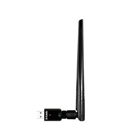 Адаптер Wi-Fi D-Link DWA-185, USB3.0, 2/5dBi, 18dBm, MU-MIMO, 2.4/5GHz, 867Mb/s Адаптер Wi-Fi D-Link DWA-185, USB3.0, 2/5dBi, 18dBm, MU-MIMO, 2.4/5GHz, 867Mb/s