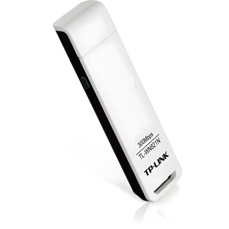 TP-Link Wi-Fi адаптер TL-WN821N, 20 dBm, MIMO, USB 2.0, 300 Mb/s, 2.4 GHz TP-Link Wi-Fi адаптер TL-WN821N, 20 dBm, MIMO, USB 2.0, 300 Mb/s, 2.4 GHz