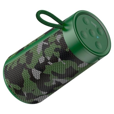 Портативная акустика HOCO HC13 Sports BT speaker |BT5.0, USB/TF/AUX| Camouflage-Green