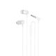Вакуумные проводные наушники с микрофоном Borofone BM84 Jack 3.5 белые Вакуумные проводные наушники с микрофоном Borofone BM84 Jack 3.5 белые