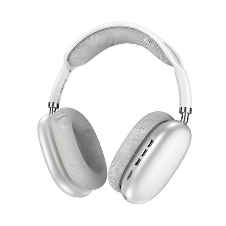 Стерео гарнитура Blutooth Borofone BO22 |BT5.3, AUX/TF| стальная Стерео гарнитура Blutooth Borofone BO22 |BT5.3, AUX/TF| стальная