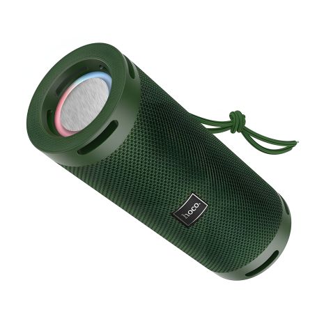 Hoco HC9 колонка бездротова | BT5.1, TWS, AUX, FM, TF, USB, 5Hours, 5W, темно-зелена