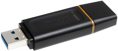 Kingston DT Exodia USB Flash Drive 128GB 3.2 Black/Yellow