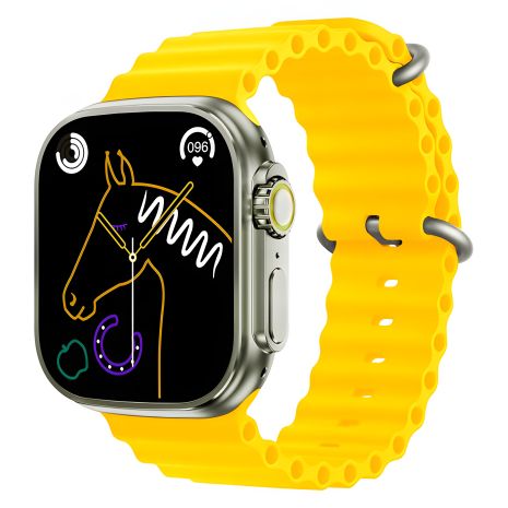 Желтые Смарт Часы XO M8 Pro