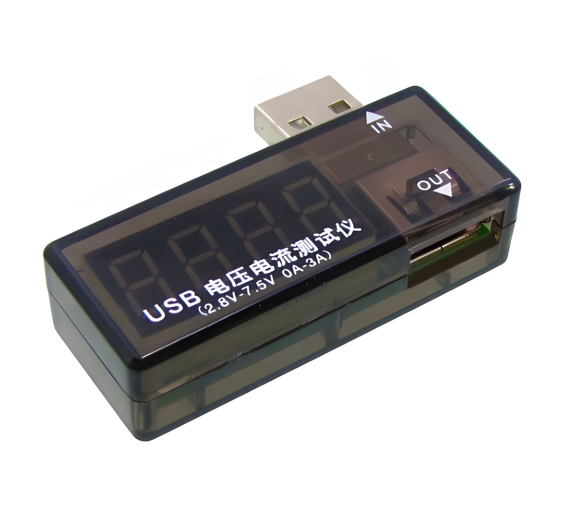 USB Voltage & Current Tester Aida A-3333 for Charging Mobile Devices USB Voltage & Current Tester Aida A-3333 for Charging Mobile Devices