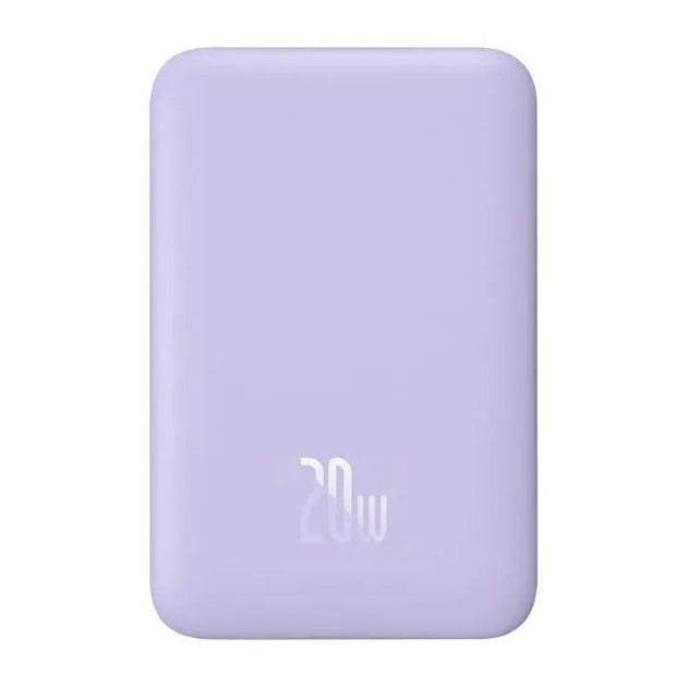 УМБ Baseus Magnetic Mini wireless quick charging 10000mAh 20W Purple PPCX110105 УМБ Baseus Magnetic Mini wireless quick charging 10000mAh 20W Purple PPCX110105