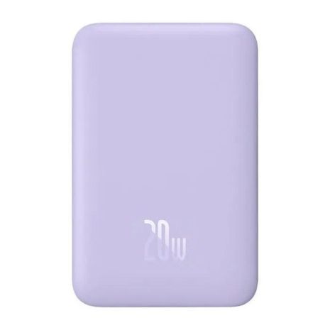 УМБ Baseus Magnetic Mini wireless quick charging 10000mAh 20W Purple PPCX110105 УМБ Baseus Magnetic Mini wireless quick charging 10000mAh 20W Purple PPCX110105