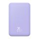 Повербанк Baseus Magnetic Mini Wireless Fast Charge 20000 mAh 20W Purple PPCX150005 Повербанк Baseus Magnetic Mini Wireless Fast Charge 20000 mAh 20W Purple PPCX150005