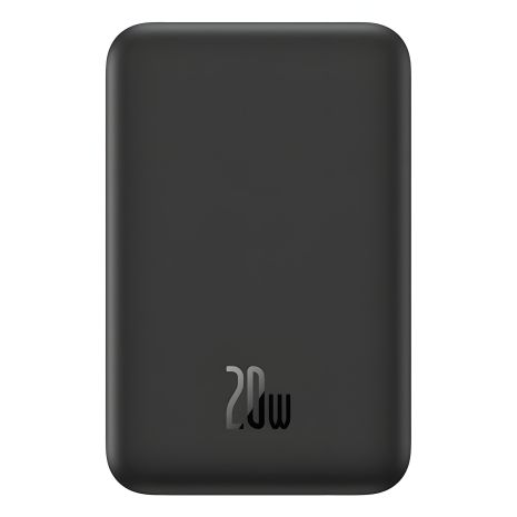 5000 mAh Black Baseus Magnetic Mini Wireless Fast Charge повербанк 20W P10022107113-00