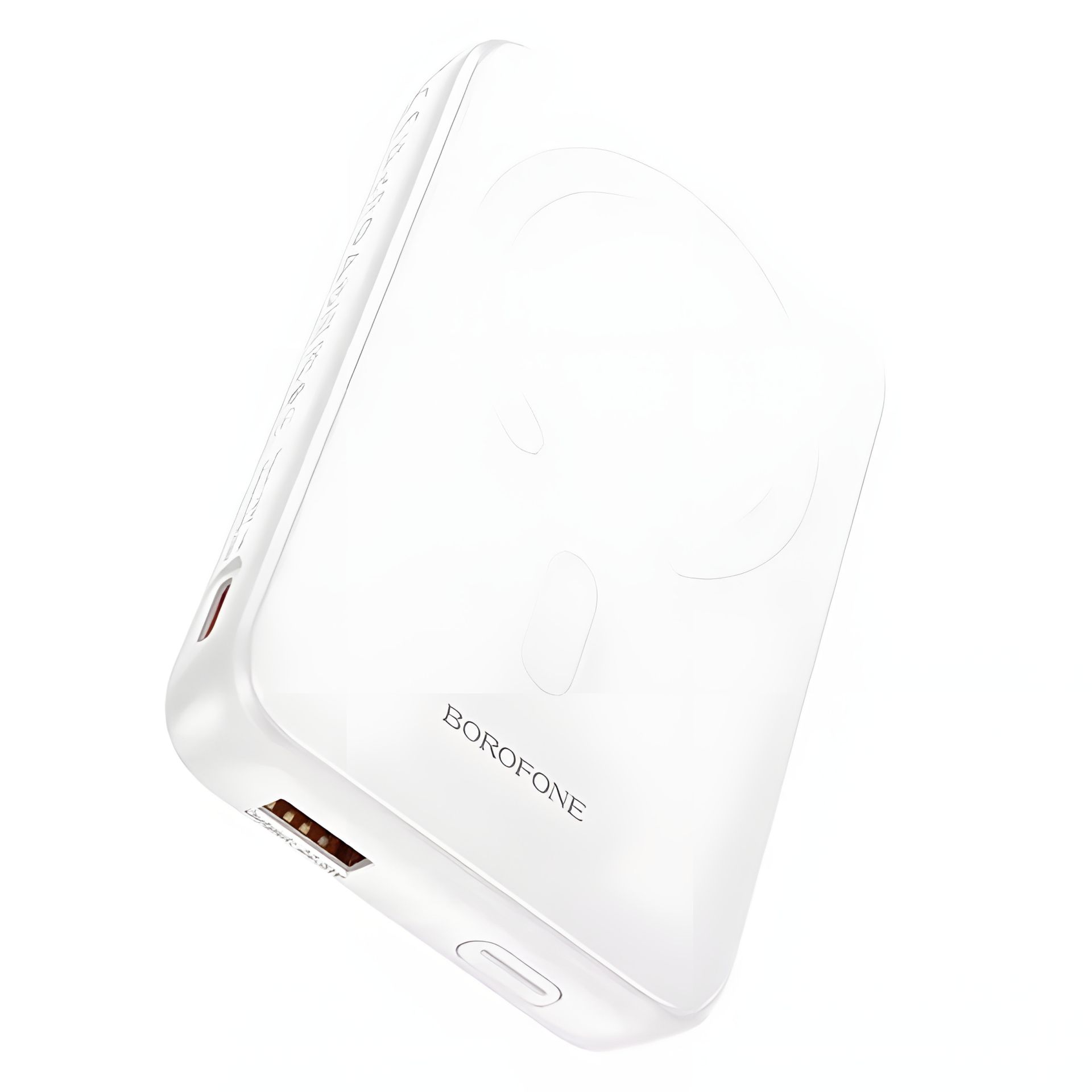 УМБ BOROFONE BJ47 Quick PD20W magnetic power bank 10000mAh біла УМБ BOROFONE BJ47 Quick PD20W magnetic power bank 10000mAh біла