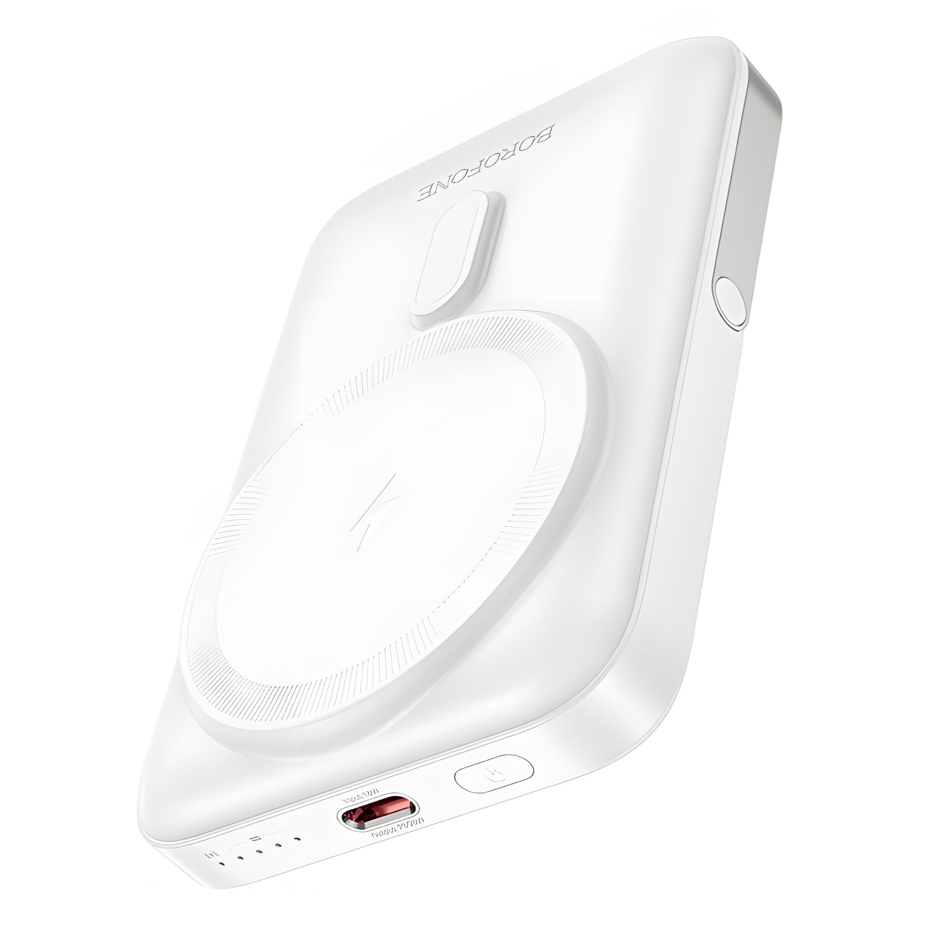 Універсальний мобільний банк BOROFONE BJ51 Kody PD20W, магнітний, 5000mAh, білий Універсальний мобільний банк BOROFONE BJ51 Kody PD20W, магнітний, 5000mAh, білий