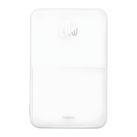 УМБ Baseus MagPro Wireless Magnetic Bracket Fast-Charging 5000mAh 20W White P10064101223-00 УМБ Baseus MagPro Wireless Magnetic Bracket Fast-Charging 5000mAh 20W White P10064101223-00