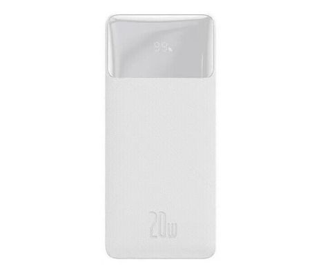 УМБ Baseus Bipow Digital Display Power Bank 20000mAh 20W Overseas Edition White PPBD050302 УМБ Baseus Bipow Digital Display Power Bank 20000mAh 20W Overseas Edition White PPBD050302