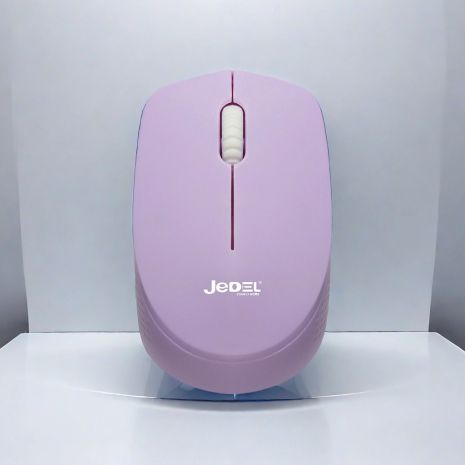 Бездротова миша Jedel W690, 2.4 Ghz, 800-1600 DPI, 2хАА фіолетова Бездротова миша Jedel W690, 2.4 Ghz, 800-1600 DPI, 2хАА фіолетова