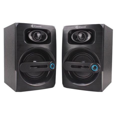 Компьютерные колонки Kisonli T-010 Черный Компьютерные колонки Kisonli T-010 Черный