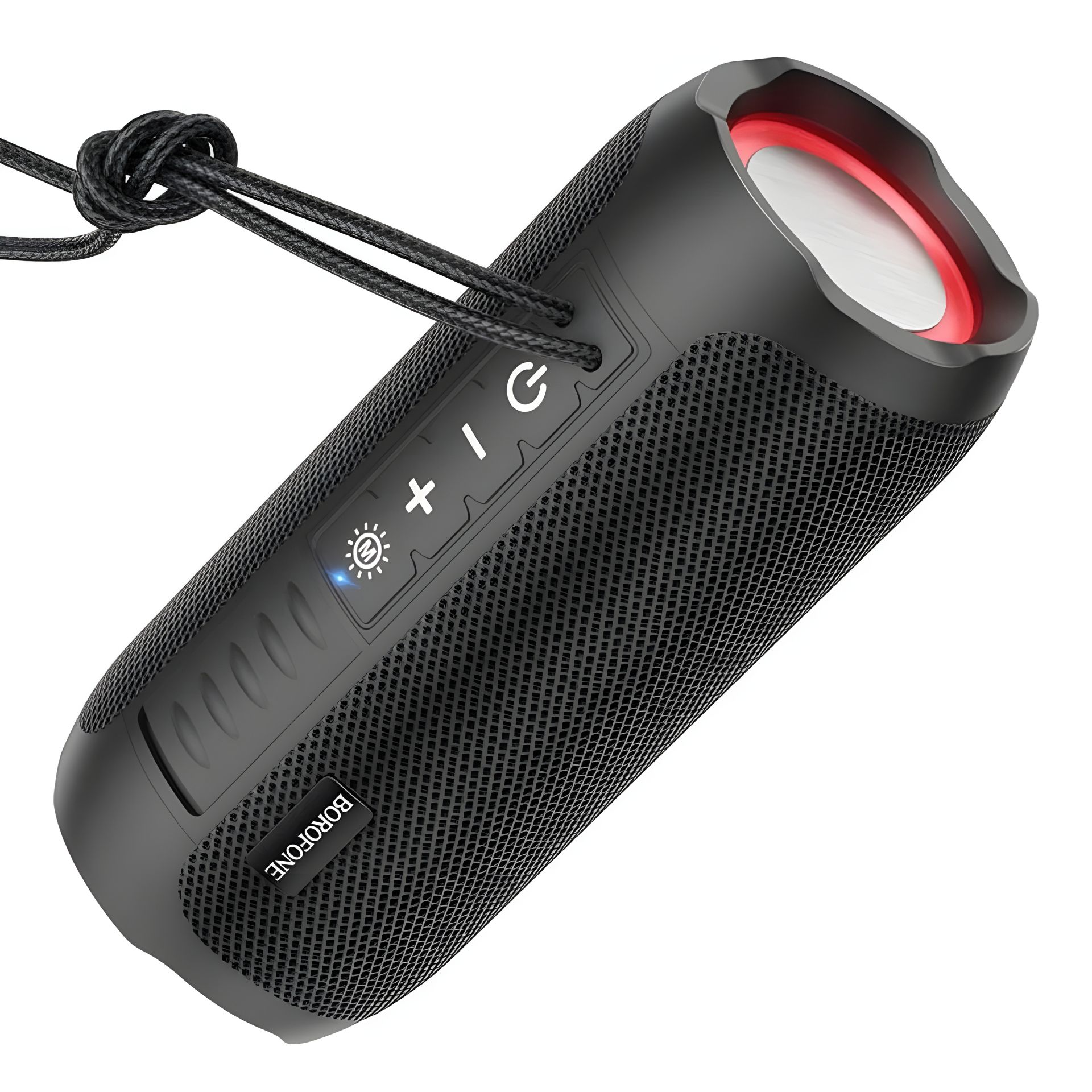 Бездротова колонка Borofone BR21, FM, AUX, TF, BT5.1, 10W, 1200mAh, 3h Чорний Бездротова колонка Borofone BR21, FM, AUX, TF, BT5.1, 10W, 1200mAh, 3h Чорний