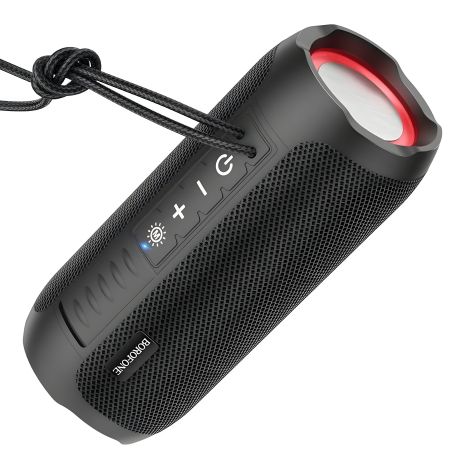 Бездротова колонка Borofone BR21, FM, AUX, TF, BT5.1, 10W, 1200mAh, 3h Чорний