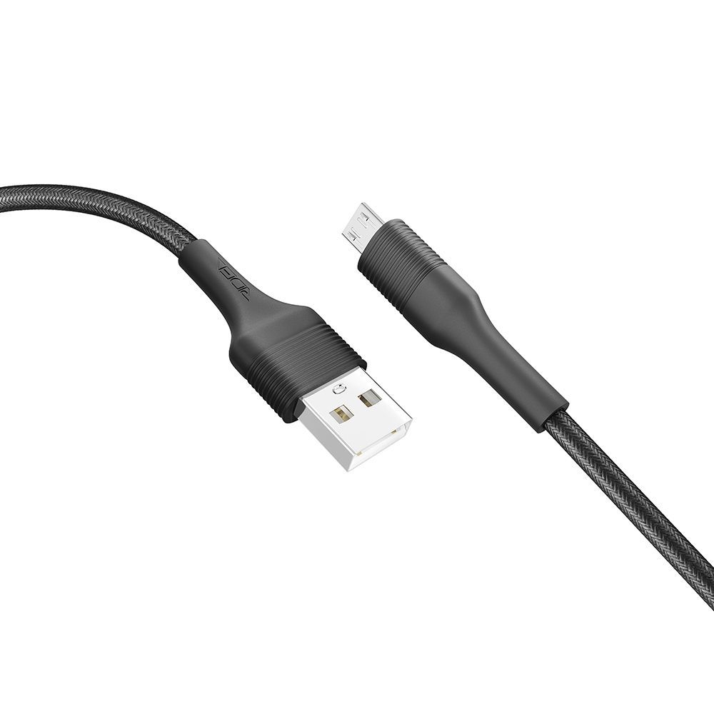 Кабель USB Ridea RC-M112 Fila, MicroUSB, 3A, 60W, Чорний Кабель USB Ridea RC-M112 Fila, MicroUSB, 3A, 60W, Чорний