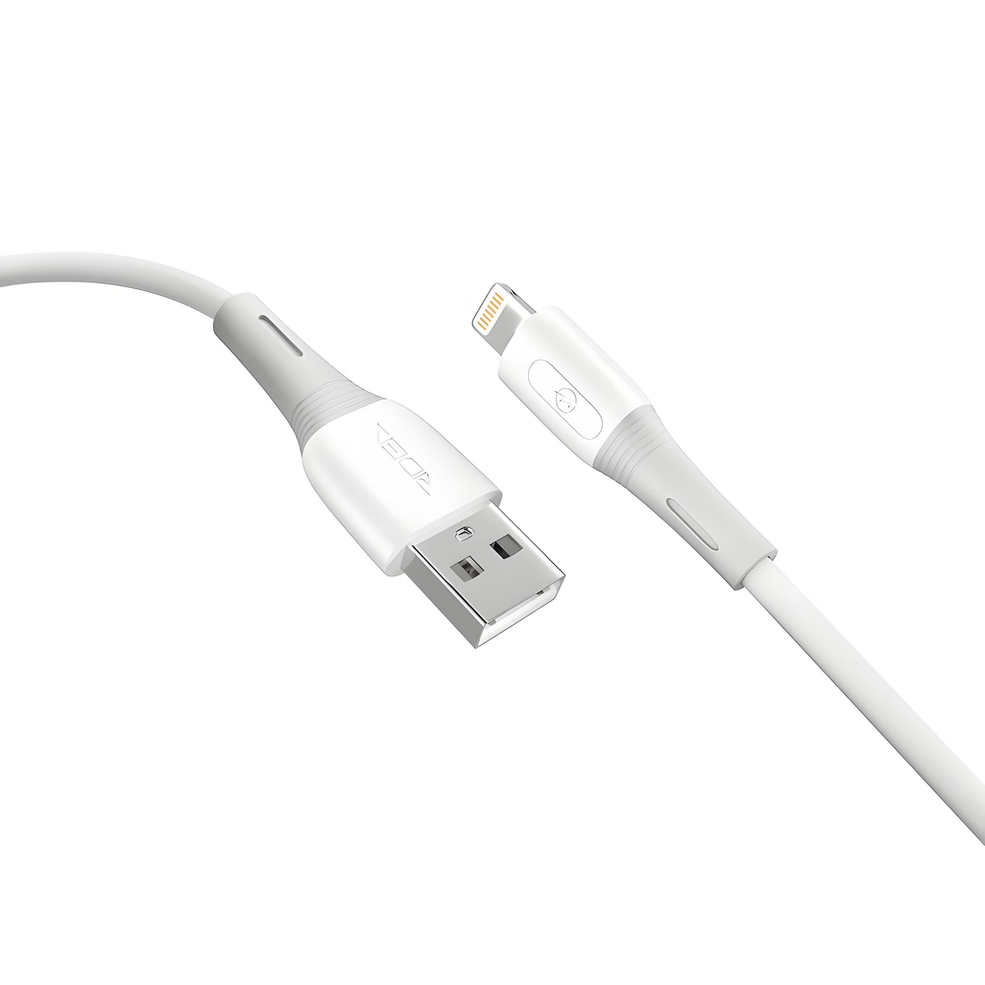 Ridea RC-M133 USB Spring Кабель, 12W, 1m, Lightning, Білий Ridea RC-M133 USB Spring Кабель, 12W, 1m, Lightning, Білий