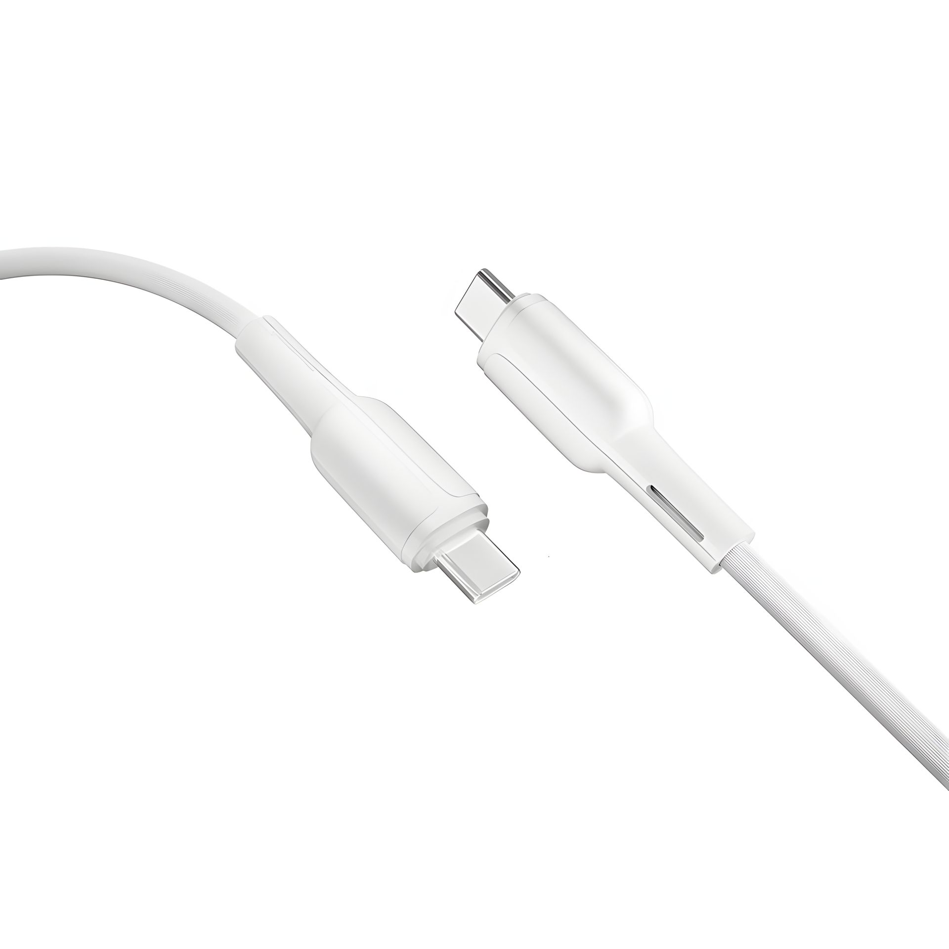 USB кабель Ridea RC-M221 Prima, 60W, 1m, Type-C to Type-C, Білий USB кабель Ridea RC-M221 Prima, 60W, 1m, Type-C to Type-C, Білий