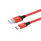 Кабель USB Hoco X14 Times Speed Type-C 1м, красно-чёрный Кабель USB Hoco X14 Times Speed Type-C 1м, красно-чёрный