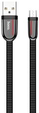 Grand Кабель USB Hoco U74, MicroUSB, 1.2m, 2.4А, Чорний Grand Кабель USB Hoco U74, MicroUSB, 1.2m, 2.4А, Чорний
