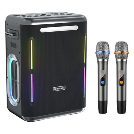 Акустика-караоке Xdobo Party 1981 IPX5 |BT5.3, TWS, EQ, AUX/TF/USB, 300W, 20h| black Акустика-караоке Xdobo Party 1981 IPX5 |BT5.3, TWS, EQ, AUX/TF/USB, 300W, 20h| black