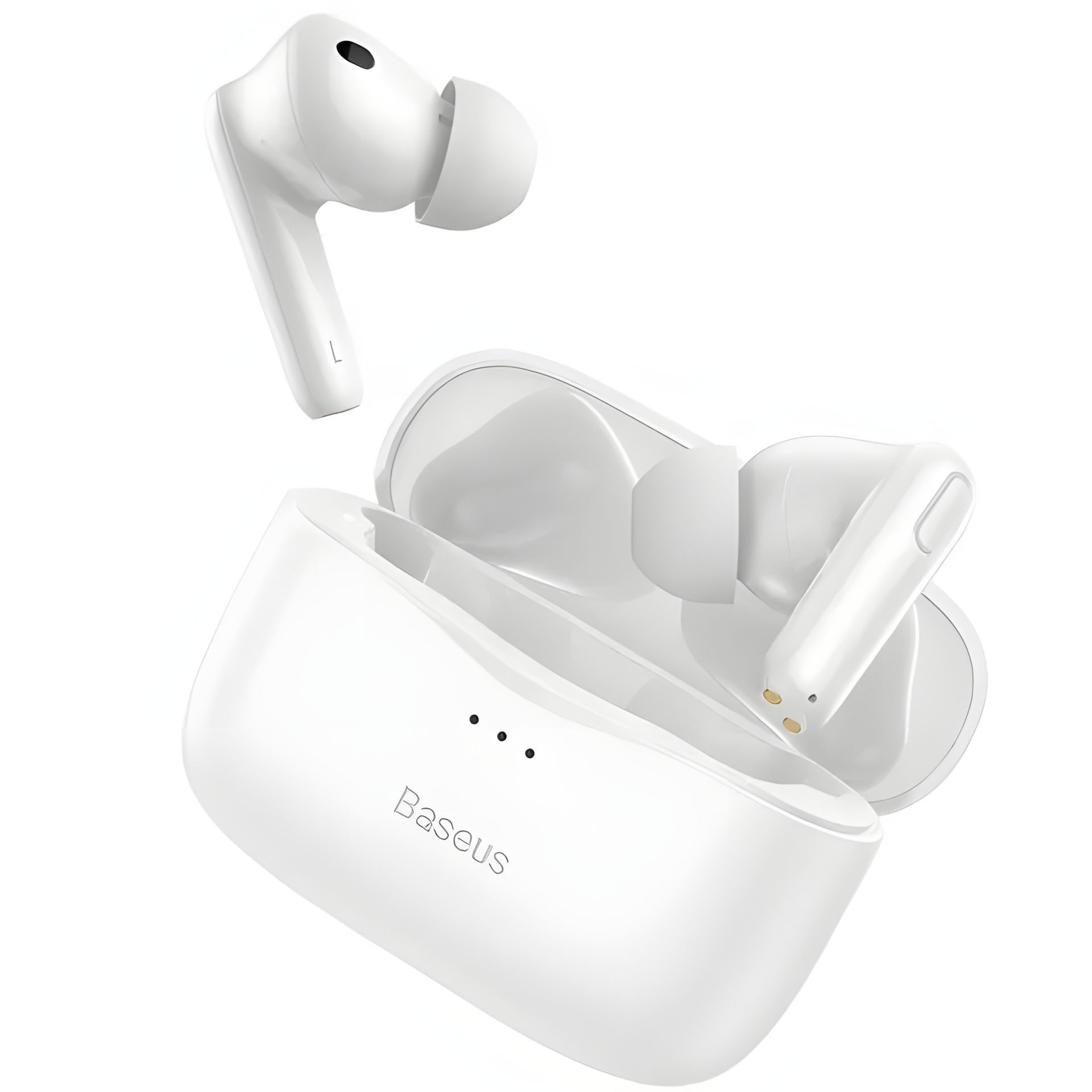 Навушники Bluetooth BASEUS SIMU ANC S2 | 42/480mAh, 6/24 годин (NGS2-02) білий Навушники Bluetooth BASEUS SIMU ANC S2 | 42/480mAh, 6/24 годин (NGS2-02) білий