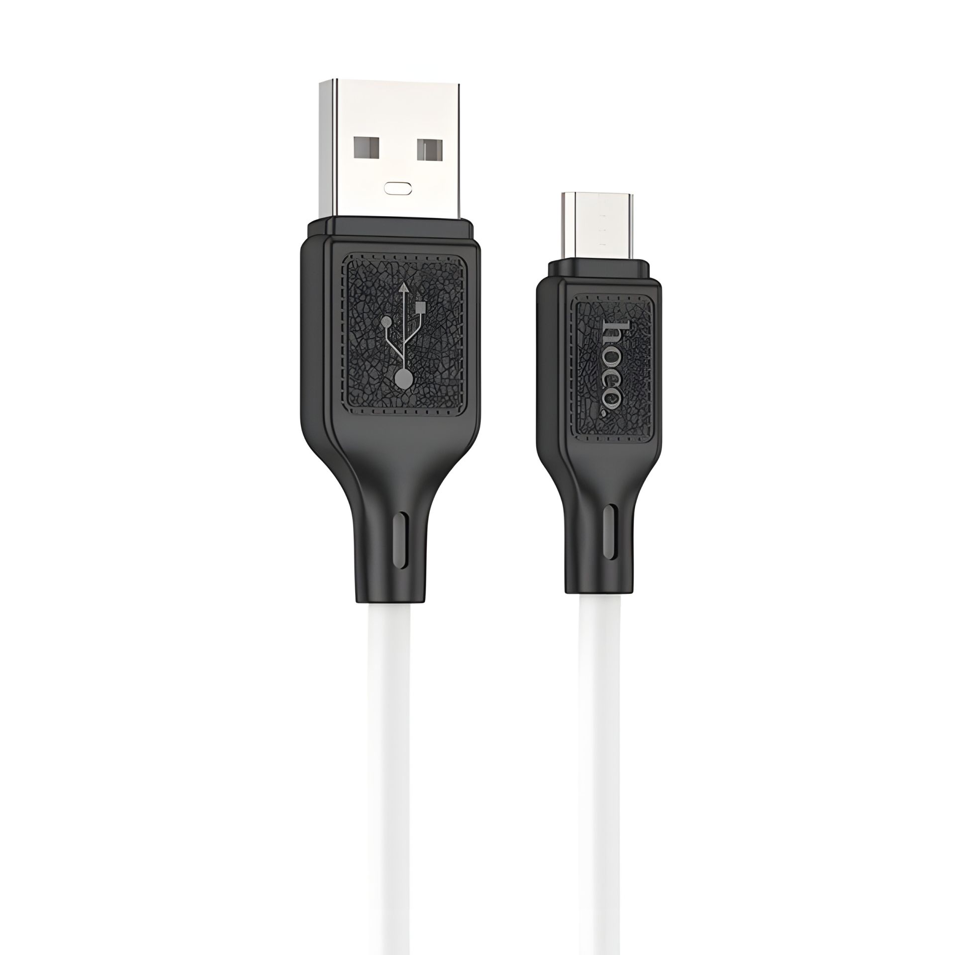Кабель HOCO X90 USB - MicroUSB, 2.4А, 1М, білий Кабель HOCO X90 USB - MicroUSB, 2.4А, 1М, білий