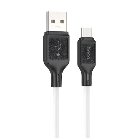 Кабель HOCO X90 USB - MicroUSB, 2.4А, 1М, білий Кабель HOCO X90 USB - MicroUSB, 2.4А, 1М, білий