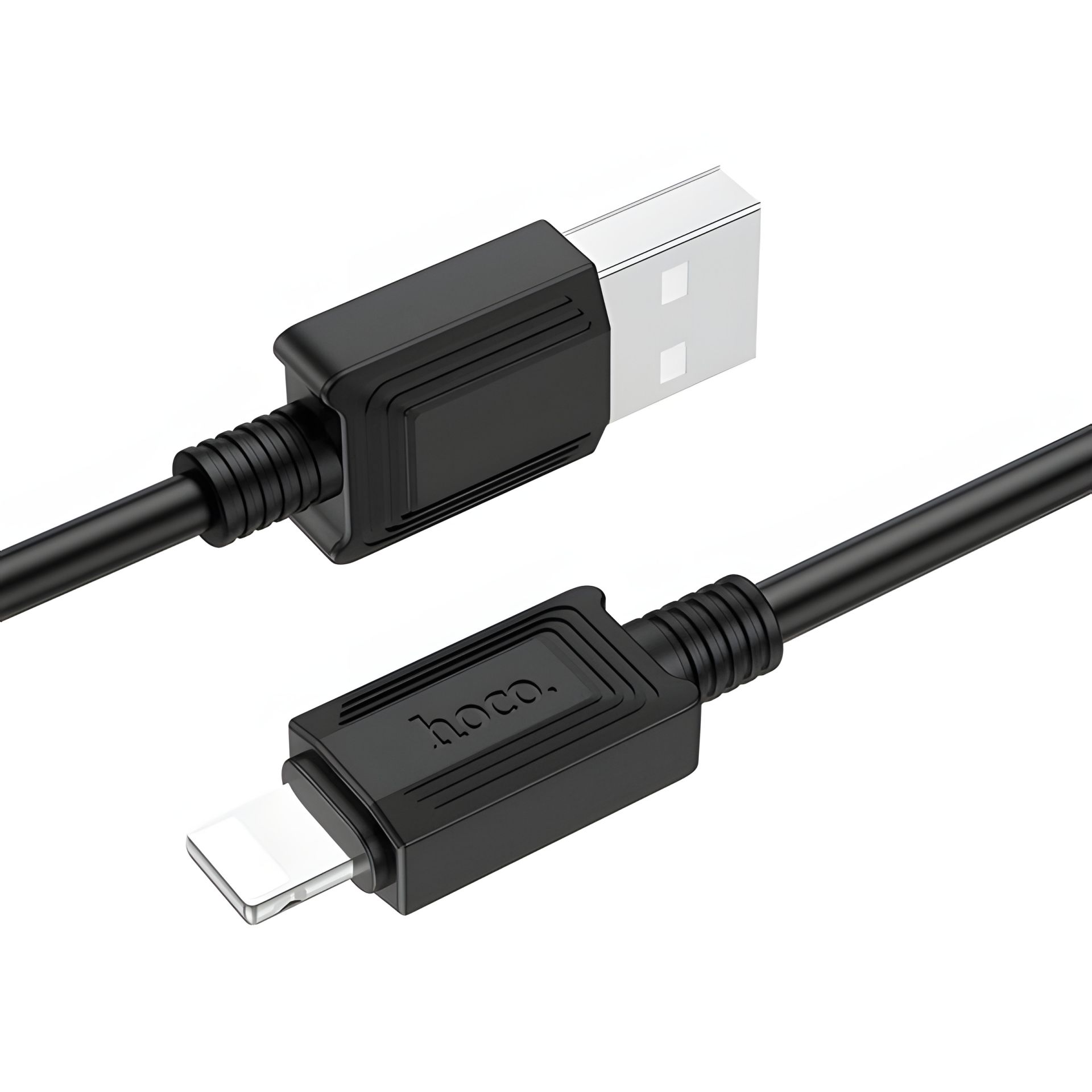 USB Кабель HOCO X85 Lightning - USB (1М) черный USB Кабель HOCO X85 Lightning - USB (1М) черный