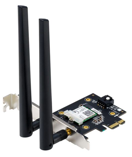 Wi-Fi адаптер ASUS PCE-AX3000 (90IG0610-MO0R10) Wi-Fi адаптер ASUS PCE-AX3000 (90IG0610-MO0R10)