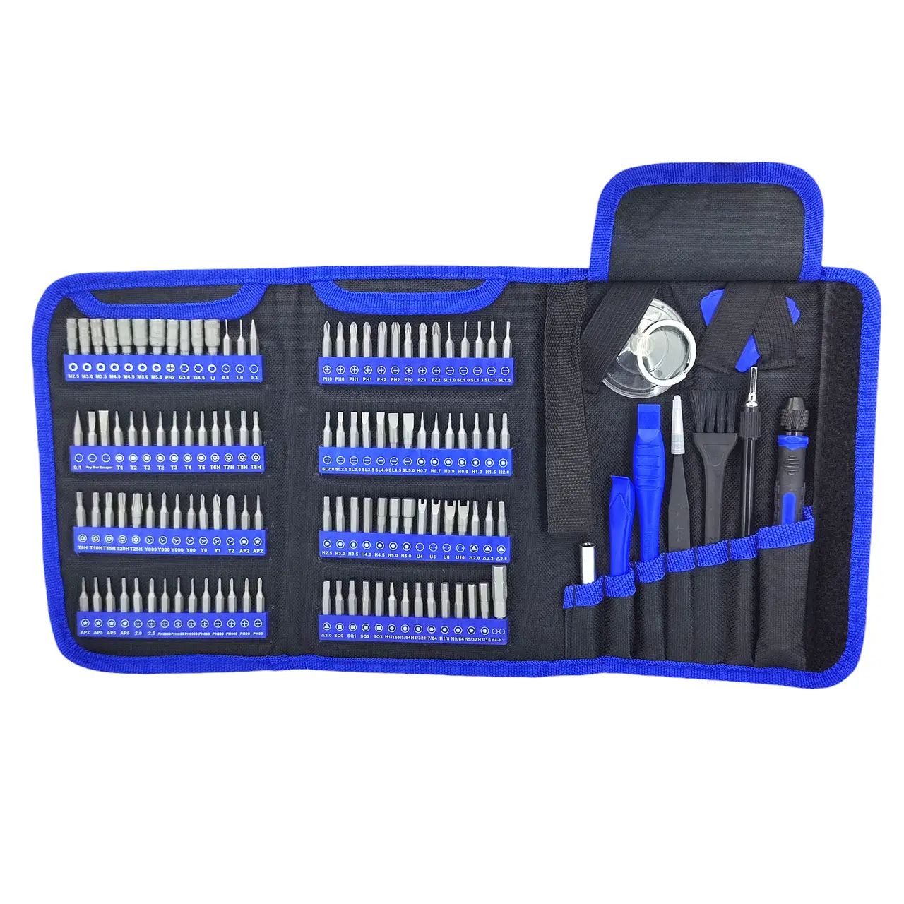 Набір інструментів Kaisi K-9126 (рукоятка, 112 біт, подовжувачі, пінцет, пензлик) Набір інструментів Kaisi K-9126 (рукоятка, 112 біт, подовжувачі, пінцет, пензлик)