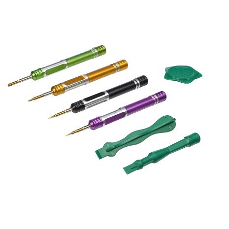 Набір інструментів Kaisi K-8117 (викрутки: Y0.6, +1.2, 0.8 Пенталоб, +2.5 Pinhead, медіатор, дві лопатки)