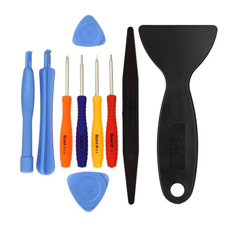 Інструментів набір Kaisi 1202 (викрутки: +1.2, -2.0, *0.8, *1.2, шпателек, 3 лопатки, 2 медіатори)