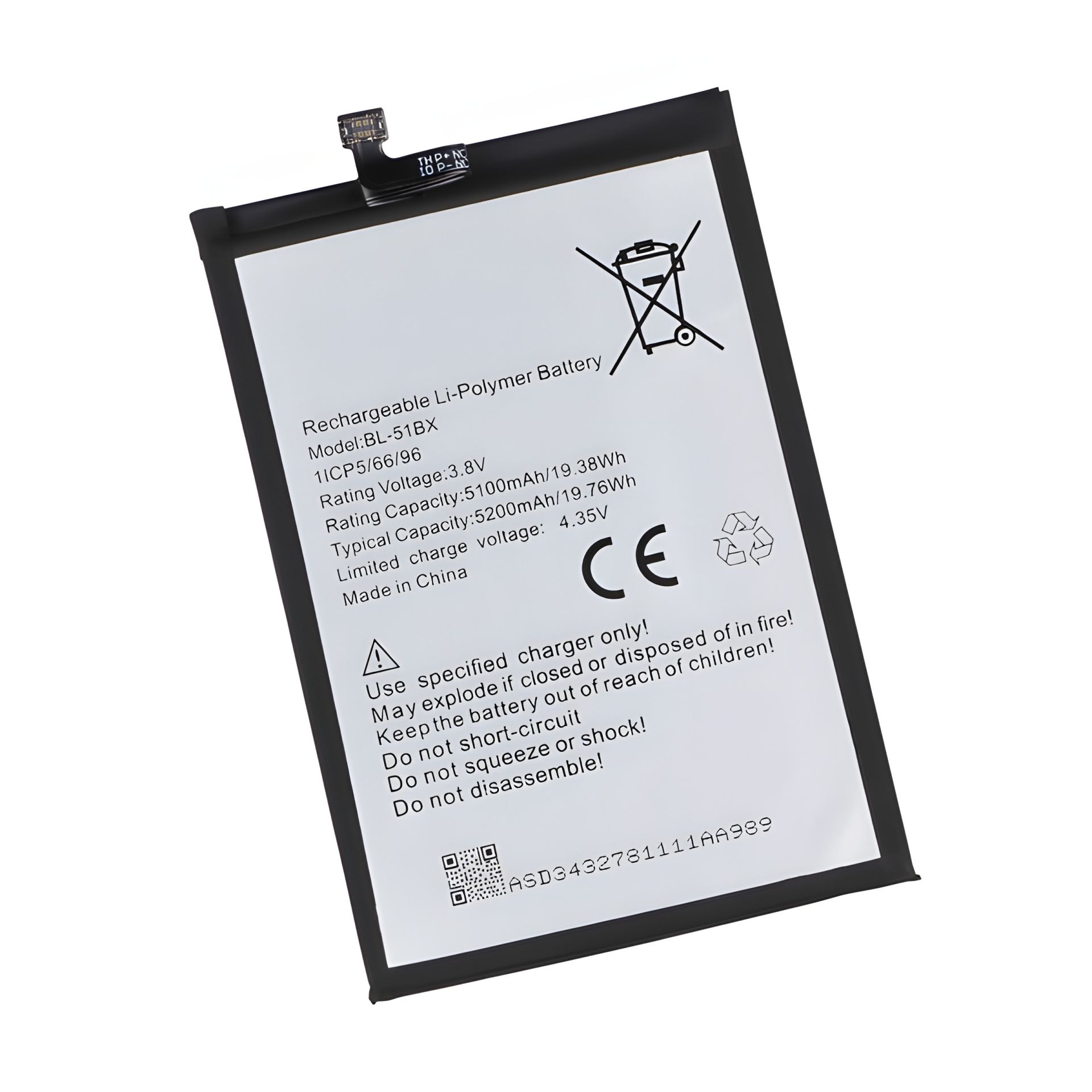 Акумулятор Yoki Infinix BL-51BX для Hot 11, Hot 20, Zero Ultra Акумулятор Yoki Infinix BL-51BX для Hot 11, Hot 20, Zero Ultra