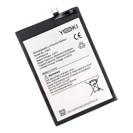 Акумулятор Yoki Tecno BL-49MT для Pop 4 Pro, Pop 5, Spark 7 Go, Spark 8C, Spark 9 Pro