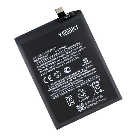 Акумулятор Yoki для Redmi Note 11, Note 11s, Note 12S/BN5D Акумулятор Yoki для Redmi Note 11, Note 11s, Note 12S/BN5D