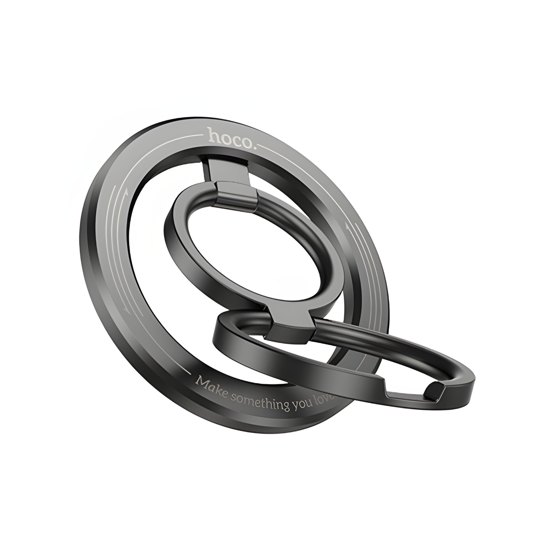 Магнітний тримач для смартфона Hoco GH2, black Магнітний тримач для смартфона Hoco GH2, black