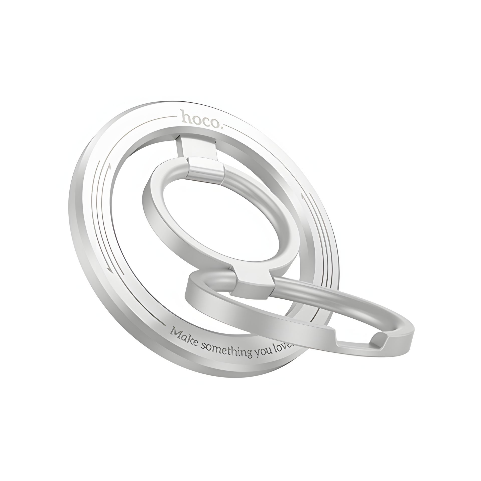 Магнитный автодержатель Серебряный Hoco GH2 Магнитный автодержатель Серебряный Hoco GH2