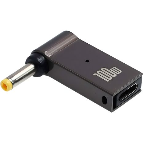 Ноутбучный зарядный адаптер 100W Type-C-DC 5.5-2.5 Ноутбучный зарядный адаптер 100W Type-C-DC 5.5-2.5