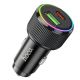 Автомобільний зарядний пристрій Hoco NZ14A 38W: USB QC 18W, Type-C PD20W| black Автомобільний зарядний пристрій Hoco NZ14A 38W: USB QC 18W, Type-C PD20W| black