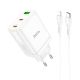 Зарядний пристрій Hoco N33 USB/2 Type-C PD 35W + кабель Type-C