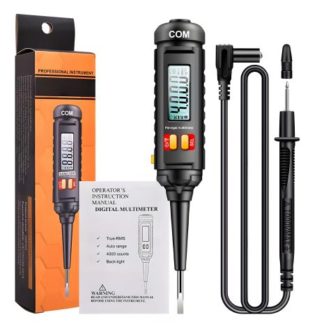 Мультиметр Aneng A3010 цифровой, AC/DC, TrueRMS, NCV, черный