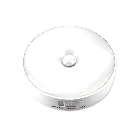 Портативный сенсорный LED светильник, круглый (теплый+холодный), магнитный, 85см, белый Портативный сенсорный LED светильник, круглый (теплый+холодный), магнитный, 85см, белый