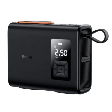 Автокомпресор Baseus Mega EnergyPump Series Dual Cylinder Wireless Inflator Black CRNL060001 Автокомпресор Baseus Mega EnergyPump Series Dual Cylinder Wireless Inflator Black CRNL060001