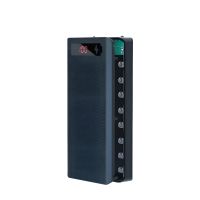 Кейс-корпус DIY L8 под АКБ 8x18650 (без АКБ)/ повербанк 10W 2xUSB, Type-C, microUSB, черный Кейс-корпус DIY L8 под АКБ 8x18650 (без АКБ)/ повербанк 10W 2xUSB, Type-C, microUSB, черный