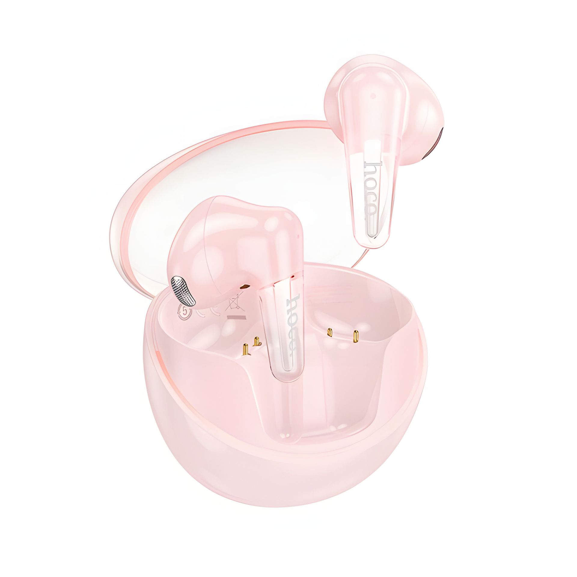 Наушники безпроводные HOCO EW202 Magic true wireless BT headset |BT5.4, 35/350mAh, 6ч, ipx4| розовые Наушники безпроводные HOCO EW202 Magic true wireless BT headset |BT5.4, 35/350mAh, 6ч, ipx4| розовые